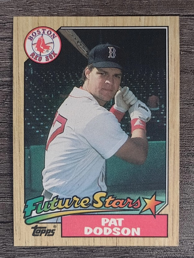1987 Topps #449 Pat Dodson