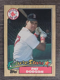 1987 Topps #449 Pat Dodson