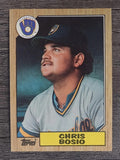 1987 Topps #448 Chris Bosio RC