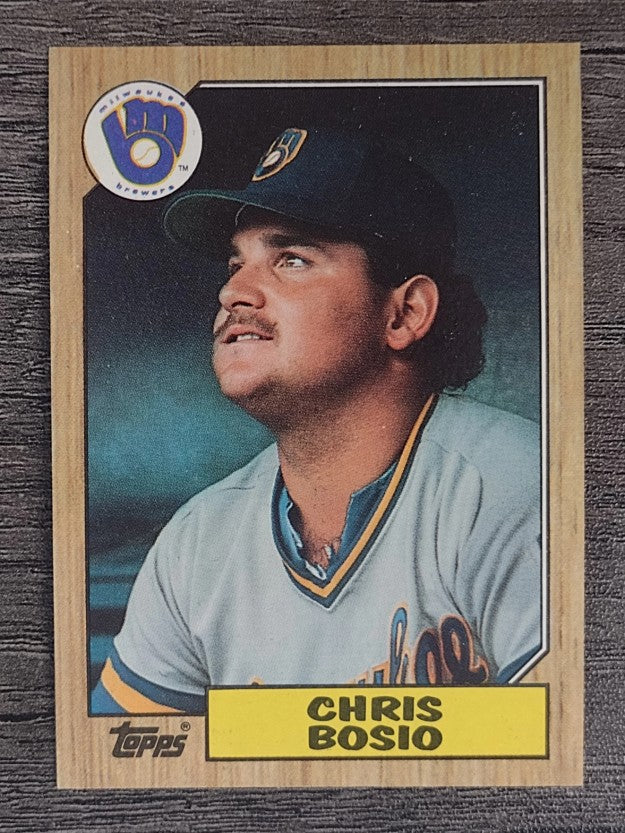 1987 Topps #448 Chris Bosio RC