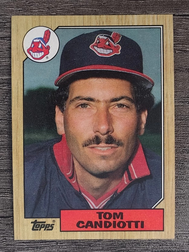 1987 Topps #463 Tom Candiotti
