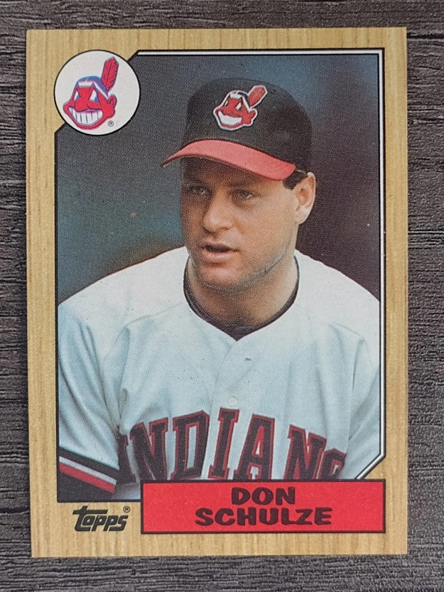 1987 Topps #297 Don Schulze