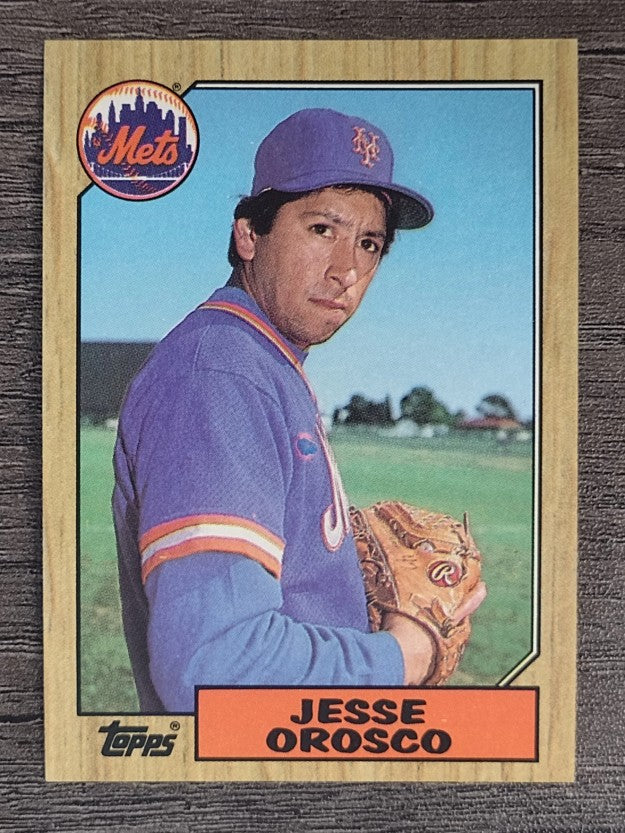 1987 Topps #704 Jesse Orosco