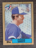 1987 Topps #698 Ernie Whitt