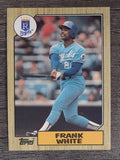 1987 Topps #692 Frank White