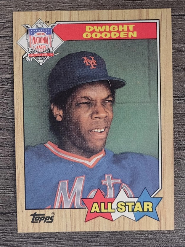 1987 Topps #603B Dwight Gooden AS TM