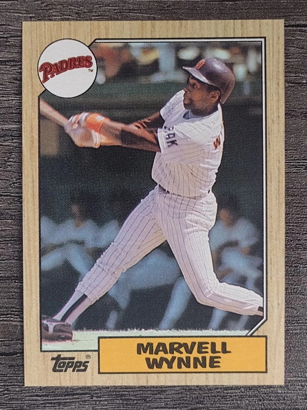 1987 Topps #37 Marvell Wynne