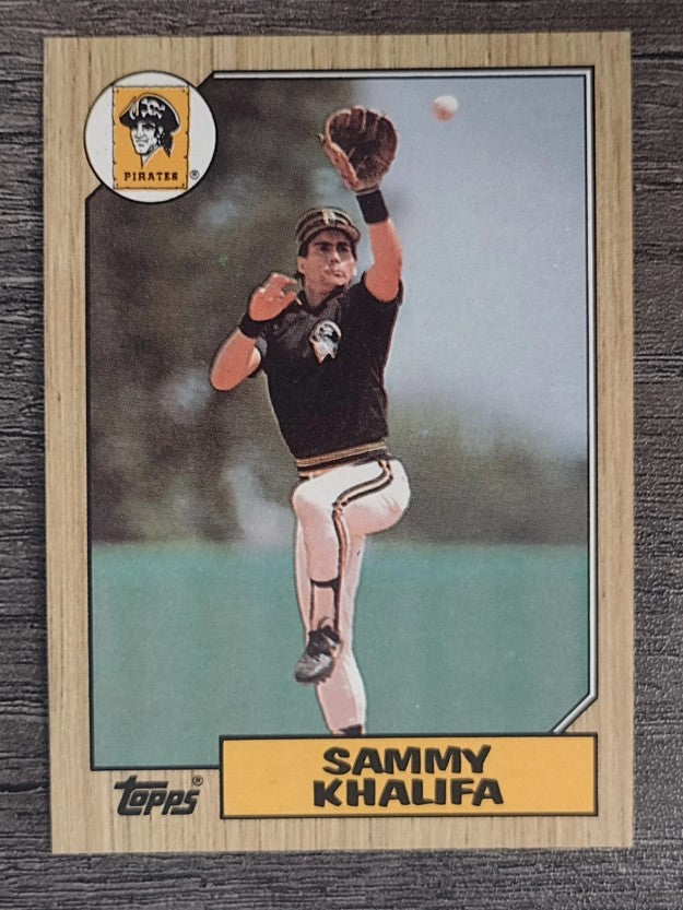 1987 Topps #164 Sammy Khalifa