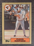 1987 Topps #426 Floyd Rayford