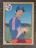 1987 Topps #202 Ricky Wright