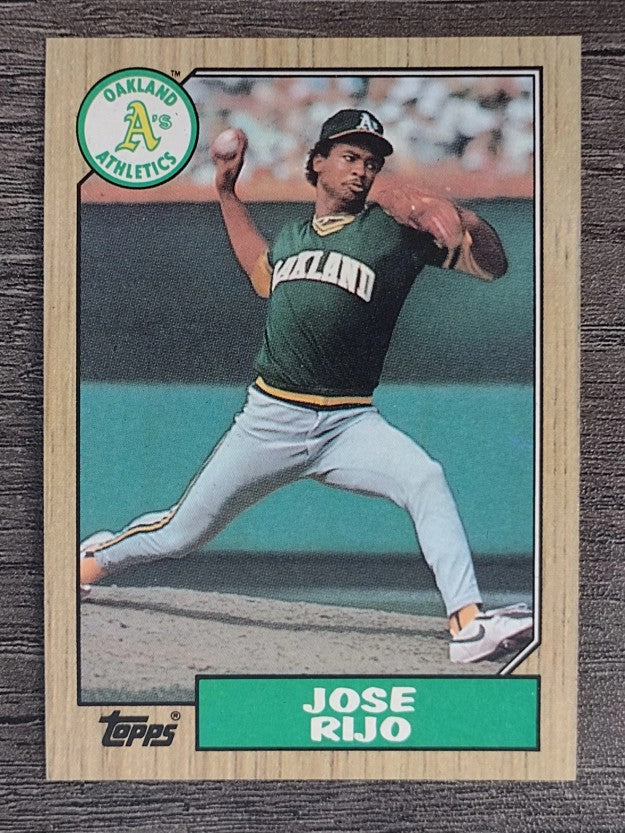 1987 Topps #34 Jose Rijo