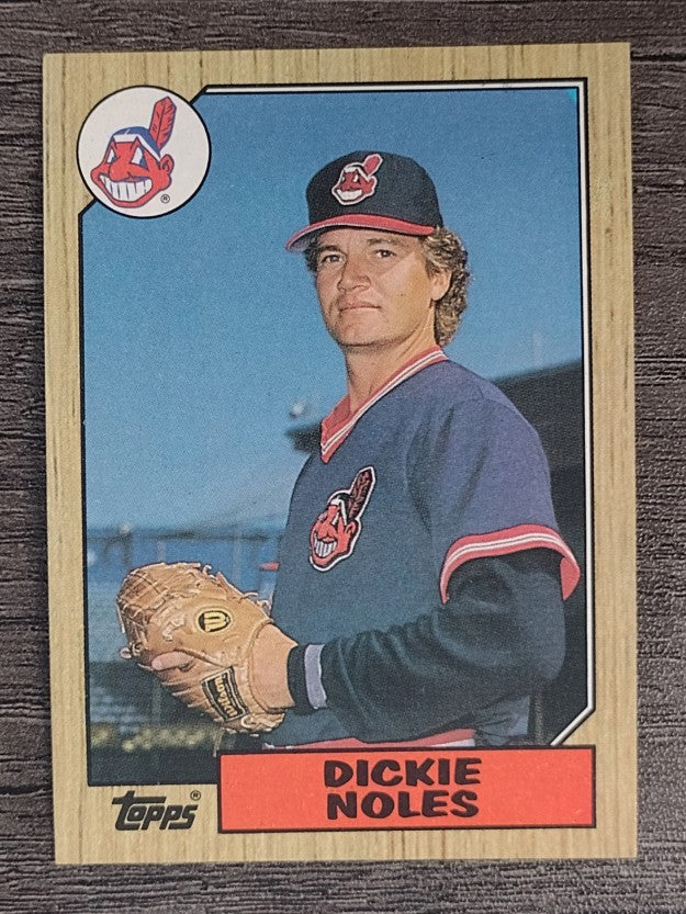 1987 Topps #244 Dickie Noles