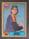 1987 Topps #197 Mark Bailey
