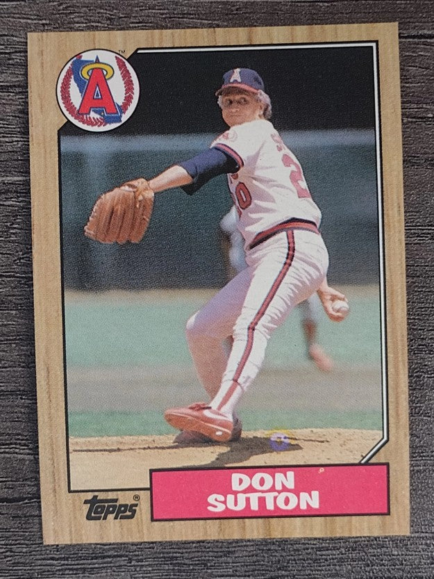 1987 Topps #673 Don Sutton