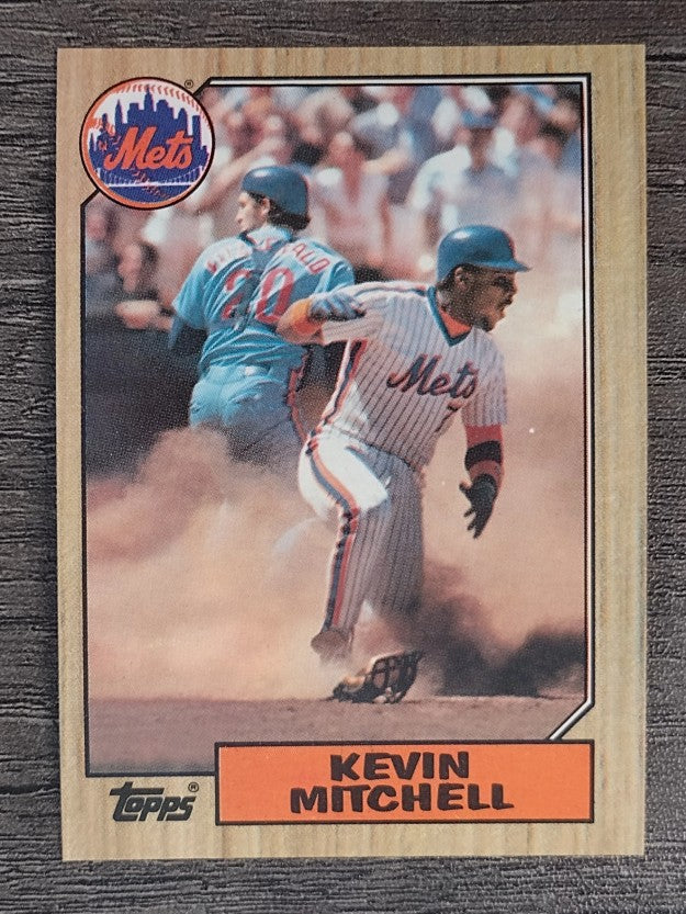 1987 Topps #653 Kevin Mitchell RC