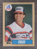 1987 Topps #790 Julio Cruz