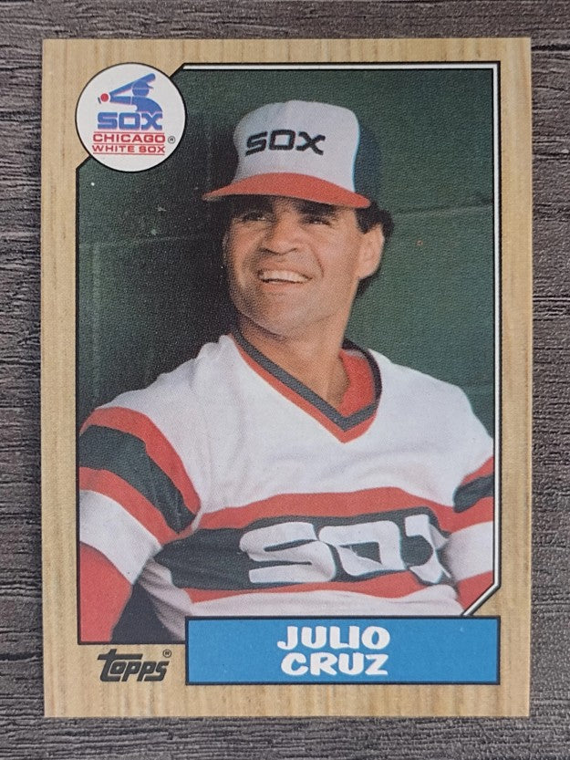 1987 Topps #790 Julio Cruz