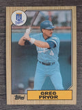1987 Topps #761 Greg Pryor