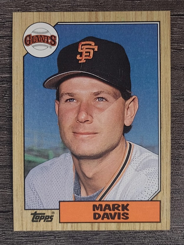 1987 Topps #21 Mark Davis