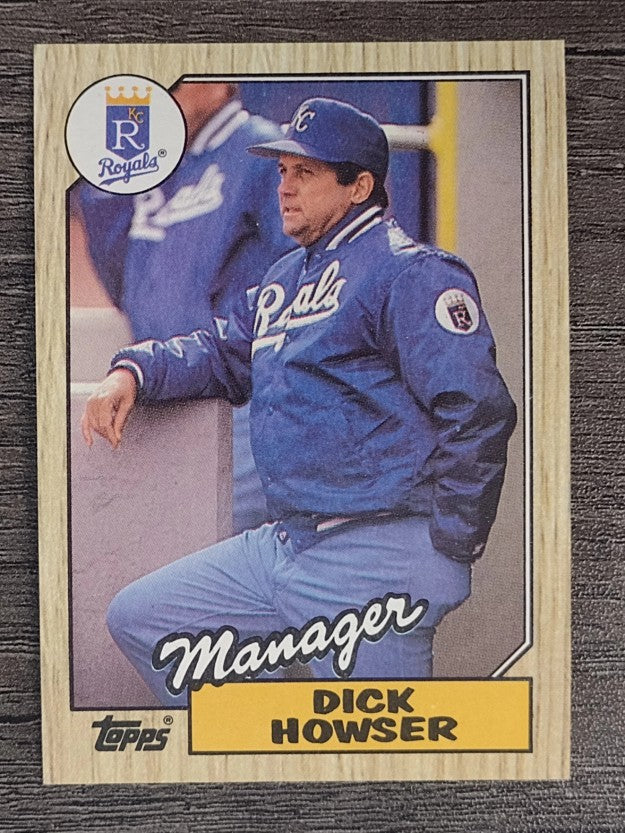 1987 Topps #18 Dick Howser MG