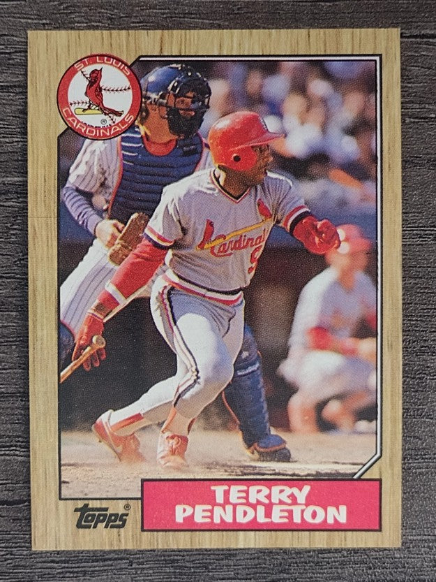1987 Topps #8 Terry Pendleton