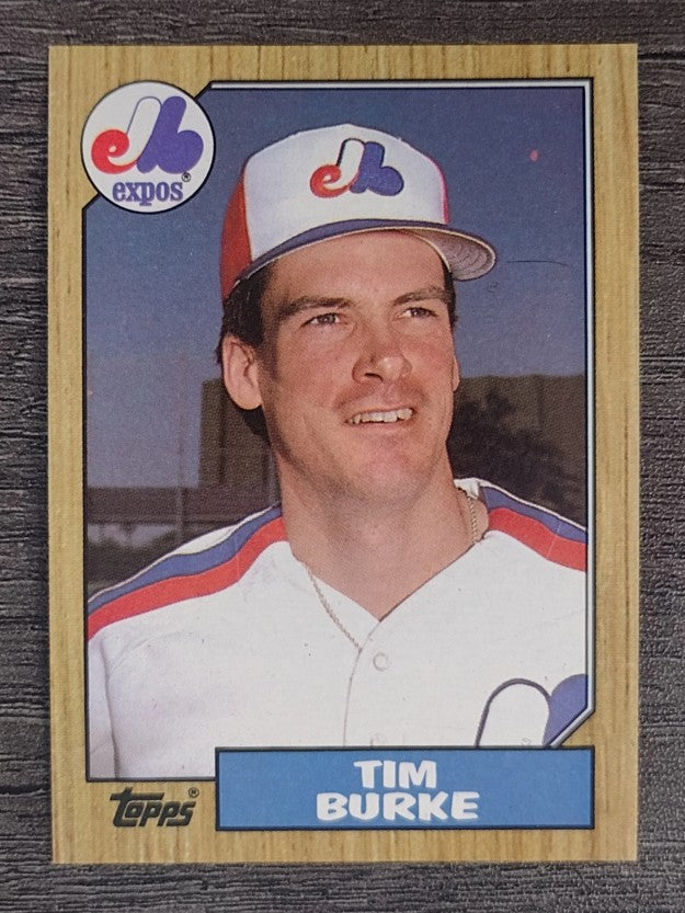 1987 Topps #624 Tim Burke