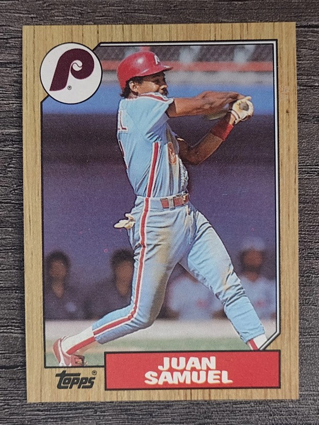 1987 Topps #255 Juan Samuel