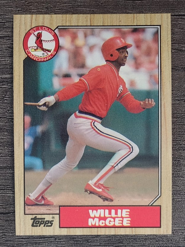 1987 Topps #440 Willie McGee