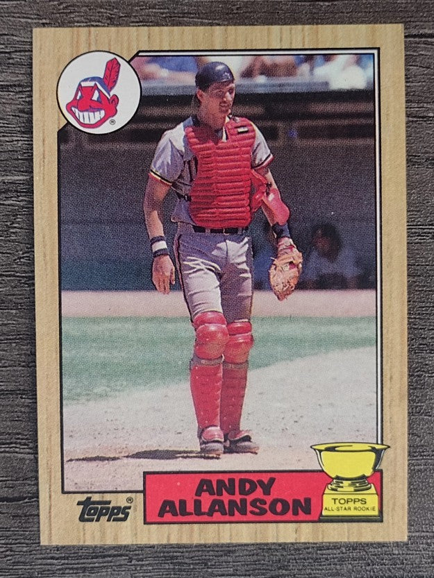 1987 Topps #436 Andy Allanson RC
