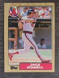 1987 Topps #422 Jack Howell