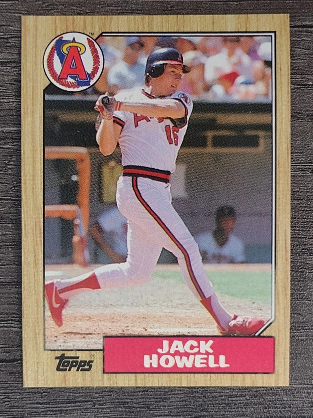 1987 Topps #422 Jack Howell