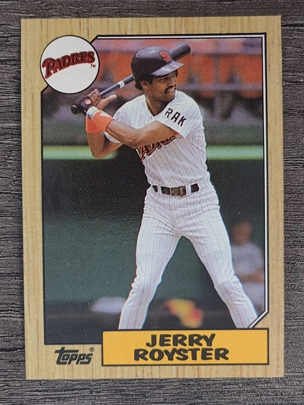 1987 Topps #403 Jerry Royster