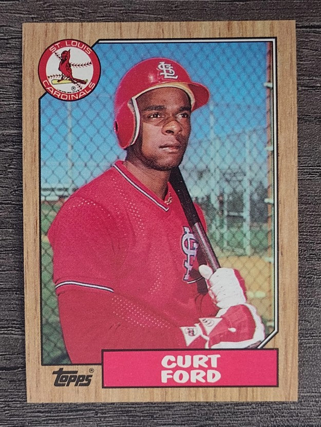 1987 Topps #399 Curt Ford