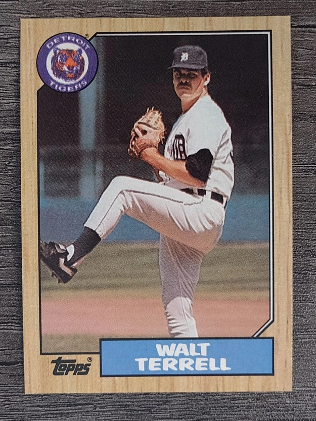 1987 Topps #72 Walt Terrell