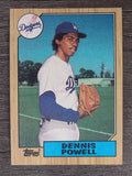 1987 Topps #47 Dennis Powell