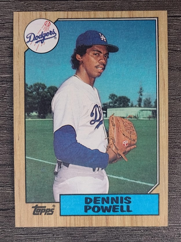 1987 Topps #47 Dennis Powell