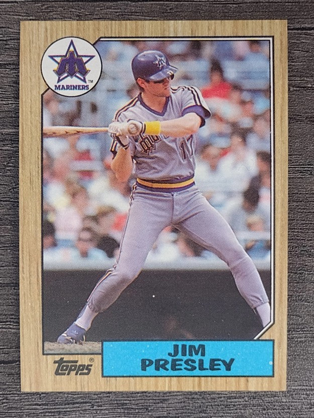 1987 Topps #45 Jim Presley