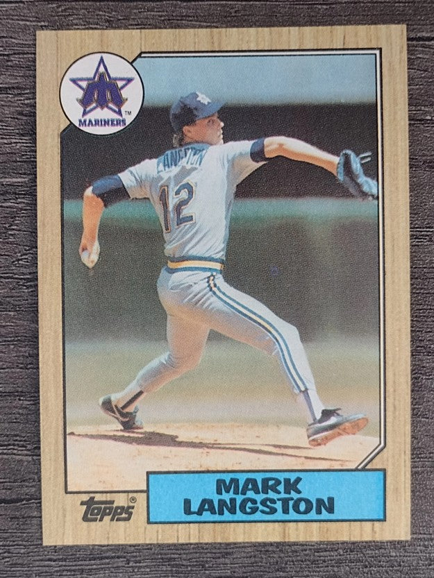1987 Topps #215 Mark Langston
