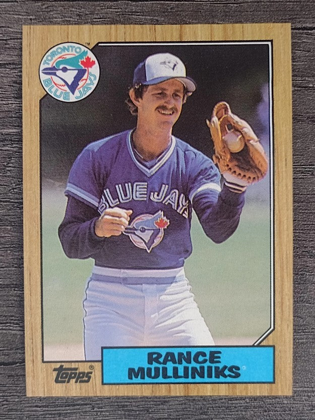 1987 Topps #537 Rance Mulliniks