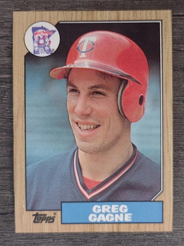 1987 Topps #558 Greg Gagne