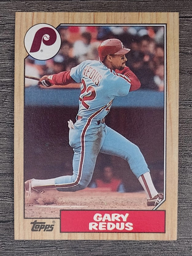 1987 Topps #42 Gary Redus