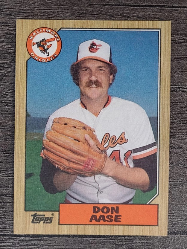 1987 Topps #766 Don Aase