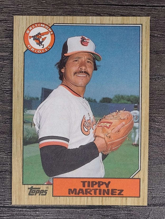 1987 Topps #728 Tippy Martinez