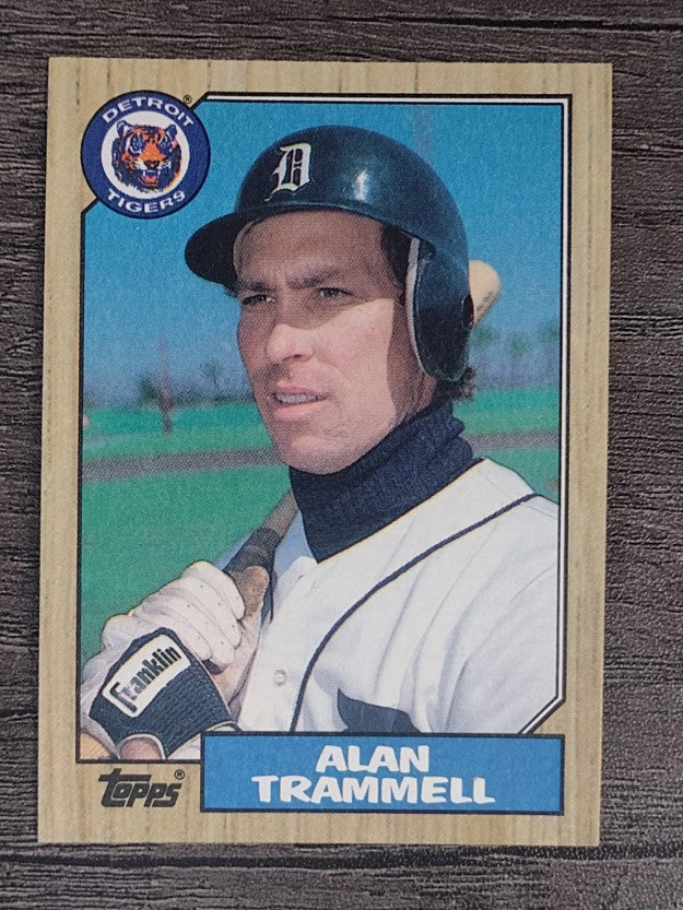 1987 Topps #687 Alan Trammell