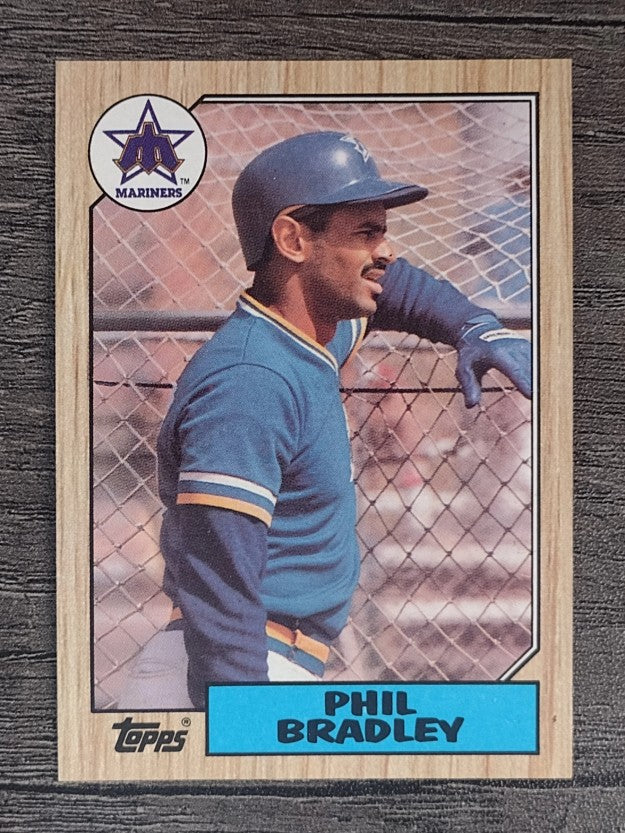 1987 Topps #525 Phil Bradley