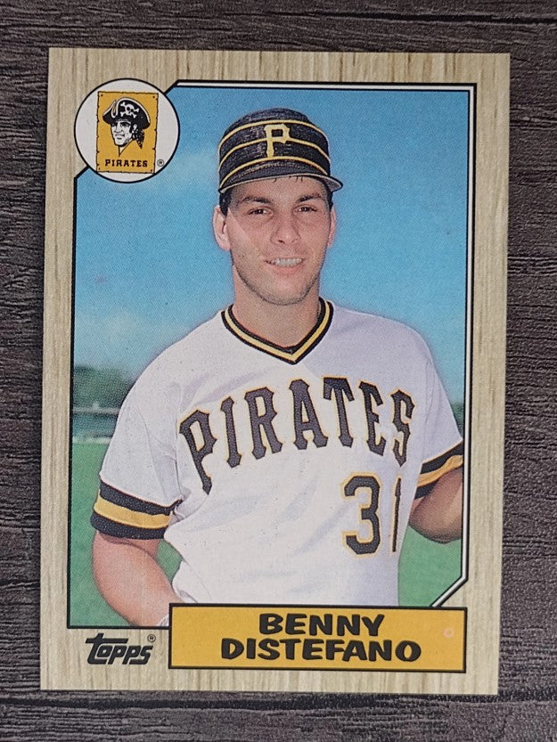 1987 Topps #651 Benny Distefano