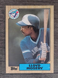1987 Topps #210 Lloyd Moseby
