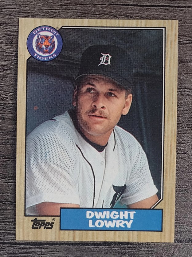 1987 Topps #483 Dwight Lowry