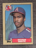 1987 Topps #139 Devon White RC