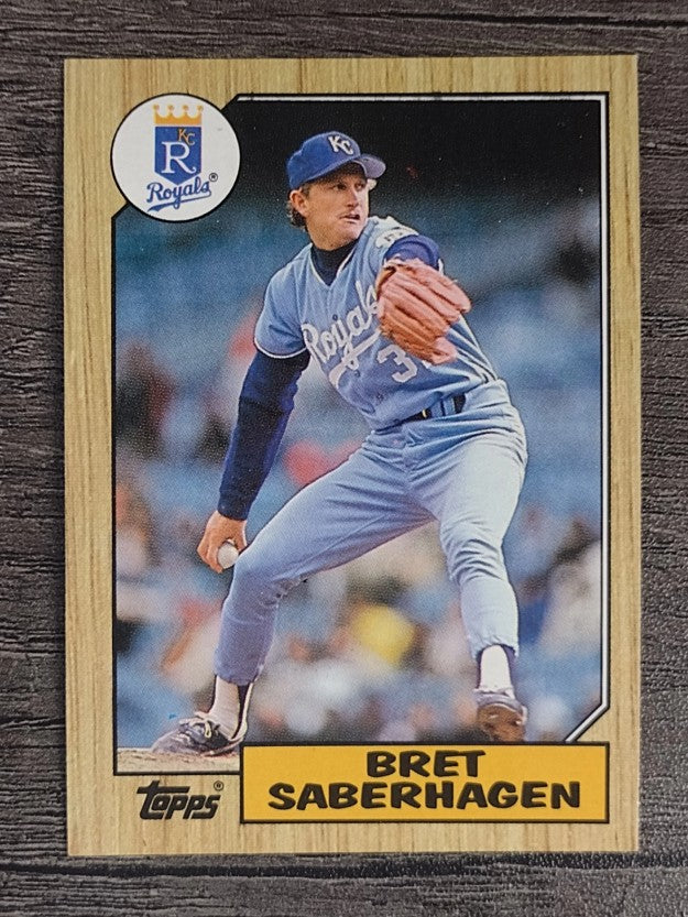 1987 Topps #140 Bret Saberhagen